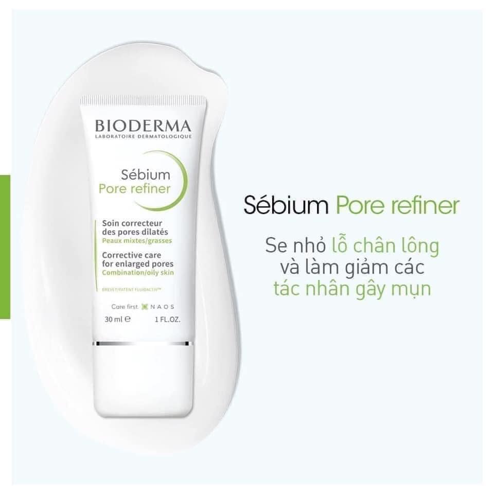 Kem Dưỡng Bioderma Pore Refiner Kiềm Dầu Che Khít Lỗ Chân Lông 30ml