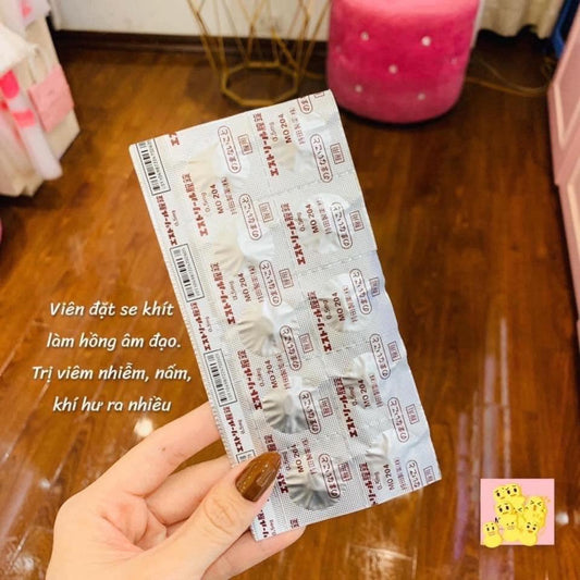 Viên Đặt Phụ Khoa Estoril 0.5mg Nhật Bản Vỉ 10 Viên