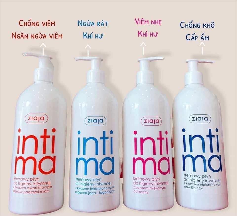 Dung Dịch Vệ Sinh Phụ Nữ Intima Ziaja 500ml Ba Lan